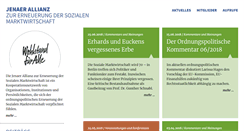 Desktop Screenshot of jenaerallianz.de
